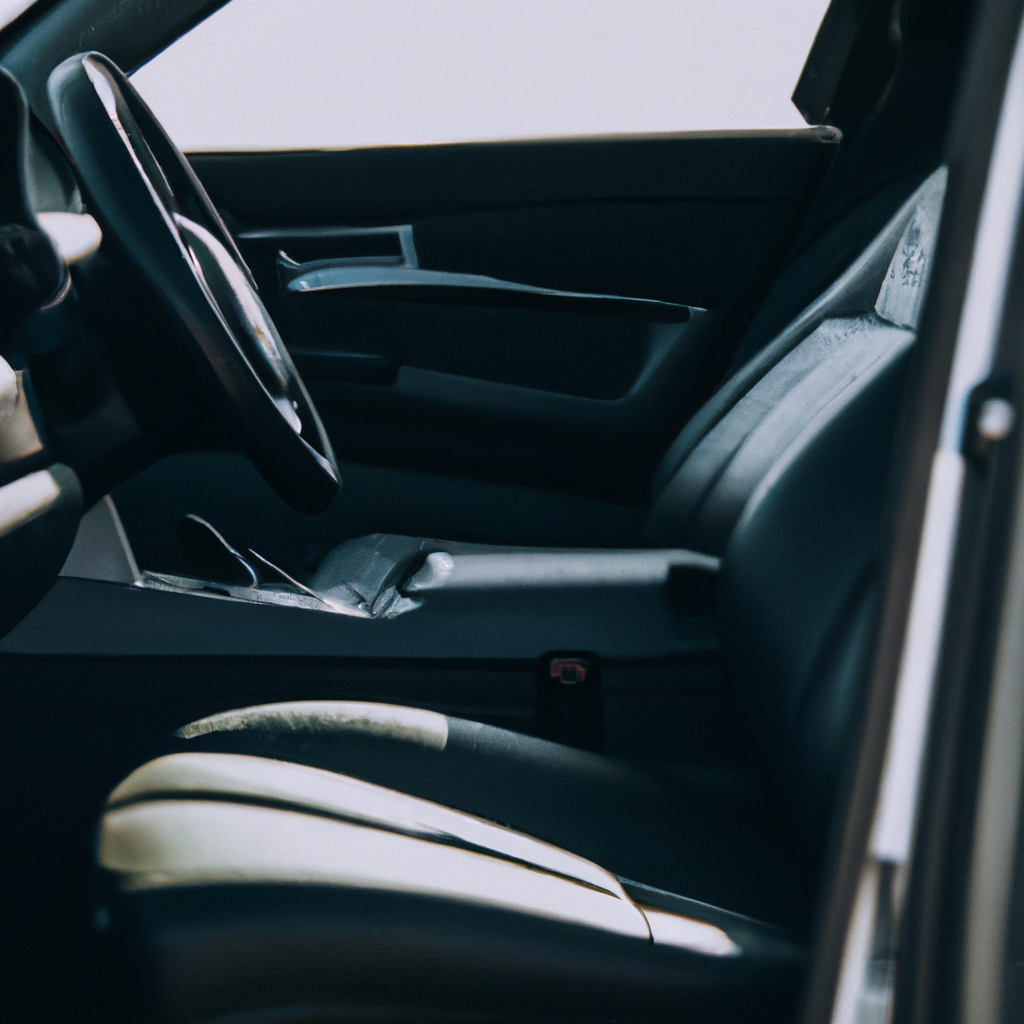 Interior de carro de luxo